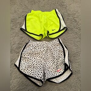 2 Nike girl shorts